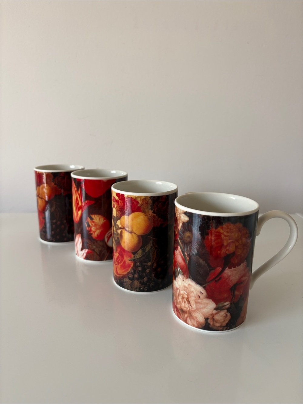 4 Dunoon Scotland Stoneware Mug Matlock Adapted from 17th Century Oil Paintings